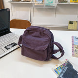 Nylon Crossbody Bag Women Casual Messenger Bag Mini Handbags Female