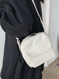 Canvas Messenger Bag Women Casual Nylon Crossbody Bag Mini Handbags