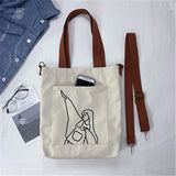 Harajuku Ulzzang Japanese Canvas Messenger Bag