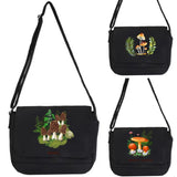 Canvas Messenger Travel Bag Casual Storage Handbag Women Shoulder Bags