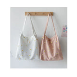 Canvas Mini Shoulder Purses Handbag Shopping Bags For Women
