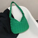 Canvas Nylon Crossbody Bag For Women Portable Casual Shoulder Messenger Bag