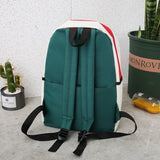 Canvas Panelled Large Capacity Shoulder Bags Women 4pcs/set