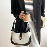 Canvas Patchwork Small Shoulder Bags For Women