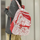 Girls Cartoon School Backpack for Teens 6-12 Yrs Waterproof Book Bag