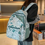 Girls Cartoon School Backpack for Teens 6-12 Yrs Waterproof Book Bag