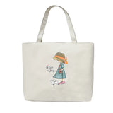Women's Canvas Shopper Bag Large Capacity Shoulder Bag