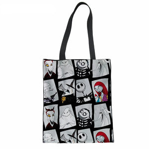 Nightmare Before Christmas Eco-friendly Foldable Shopping Bag