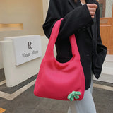 Canvas Shopping Bags For Woman Spring Shoulder Bag Soft Canvas Shopper Totes