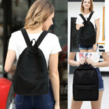Canvas Shoulder Backpack Daisy Print Youth Sport Casual Male Travel Camping