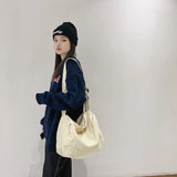Canvas Shoulder Bag Women Casual Purses Crossbody Travel Handbags