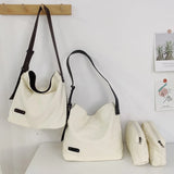 Canvas Shoulder Bag Student Messenger Tote Bag Japanese