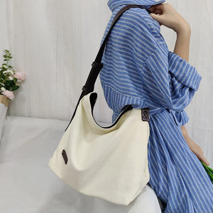 Canvas Shoulder Bag Student Messenger Tote Bag Japanese
