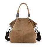 Canvas Shoulder Bag for Women Large Capacity Casual Messenger Bag
