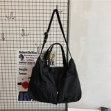 Women Canvas Shoulder Bag Teen Girls Crossbody Handbag