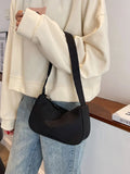 Canvas Shoulder Bag for Women Casual Zipper Handbags Tote Shopper Travel Totes