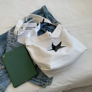 Large Canvas Shoulder Bags Travel Bags Diamond Bling Cross Body Bags