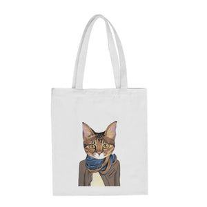 Cartoon Cat Shoulder Bag Tote High Handbag Women