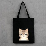 Cartoon Cat Shoulder Bag Tote High Handbag Women