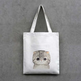 Cartoon Cat Shoulder Bag Tote High Handbag Women
