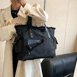 Women's Canvas Shoulder Bag 100% Cotton Tote Handbag Solid Casual Satchel