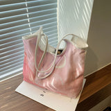 Canvas Shoulder Bags Sweet Print Handbag Japanese Style Tote Mujer