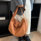 Canvas Shoulder Bags for Women Casual Zipper Large Capacity Handbags