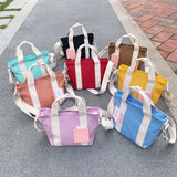 Canvas Shoulder Messenger Bag Large Capacity Women