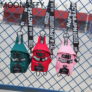 Canvas Shoulder Messenger Sports Bags Harajuku Crossbody Bag
