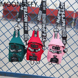Canvas Shoulder Messenger Sports Bags Harajuku Crossbody Bag