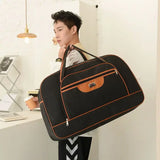Canvas Travel Bag Durable Duffel Shoulder Weekend Carry Organizer