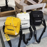 Canvas Small Messenger Bag Women Student Shoulder Crossbody Pouch