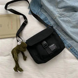 Canvas Small Crossbody Bags Women Casual Shoulder Bag Teenage Girl Messenger Bag