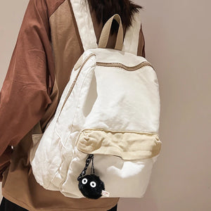 Canvas Teenage Girls Student Backpacks Women Laptop Backpack Female Travel