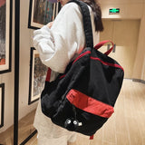 Canvas Teenage Girls Student Backpacks Women Laptop Backpack Female Travel Schoo