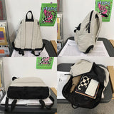 Canvas Teenage Girls Student Backpacks Women Laptop Backpack Female Travel Schoo