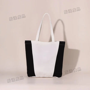 Canvas Tote Bag Shoulder Bag Large Capacity Handbag
