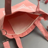 Canvas Tote Bag Shopper Bag Letters Print Crossbody Bags