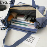 Women's Canvas Tote Bag Shoulder Crossbody Handbag