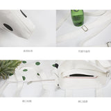 Canvas Tote Purse for Women Girls Casual Crossbody Bag