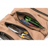 Canvas Travel Bag Tool Roll-Up Wrench Storage Pouch Organizer