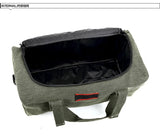 Canvas Travel Bag Weekend Bag Large Capacity Overnight Bag