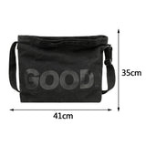 Canvas Underarm Bag Large Capacity Crossbody Bags Soft Casual Purse