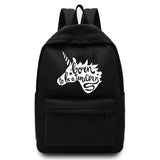 Canvas Unisex Backpack Travel Bag for Students and Women