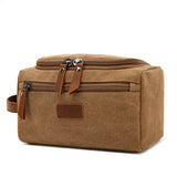 Vintage Makeup Travel Bag Organizer Hanging Beauty Supplies Pack with Zipper