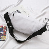 Reflective Waist Bag Fanny Pack with Earphone Hole for Travel