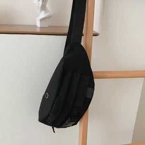 Canvas Waist Bags Fanny Packs Cross Body Belt Bag Harajuku Students Hand