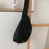 Canvas Waist Bags Fanny Packs Cross Body Belt Bag Harajuku Students Hand