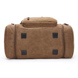 Canvas Weekend Shoulder Bag for Men - Large Capacity Travel Duffel