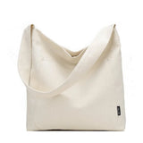 Canvas Woman Shoulder Tote Bags Women Handbags Large Girl Student Shopper Bag